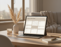 Minimalist Digital Planner | Undated PDF Planner for GoodNotes, Notability & More